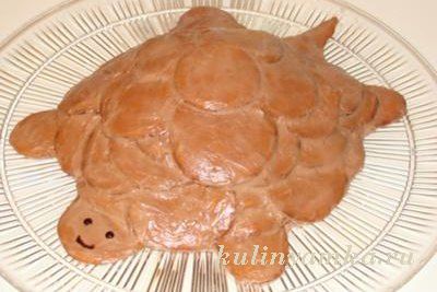 рецепт торта черепаха