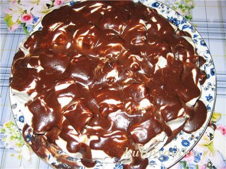 рецепт торта со сметаной