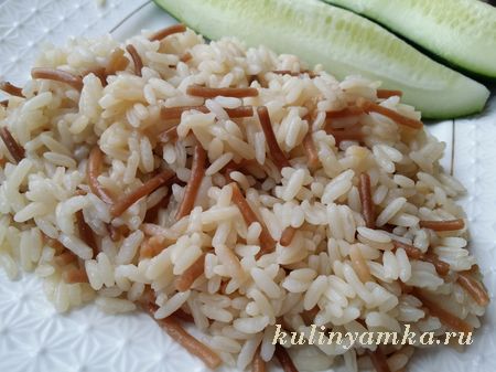 рис с ореховым вкусом рецепт