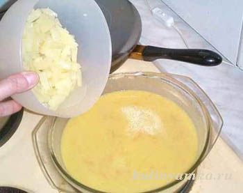 Ананасы и сливки в супе-пюре