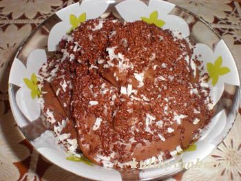 шоколадно-рисовый десерт рецепт
