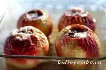 Рецепт фаршированных яблок на новый год 2013 года