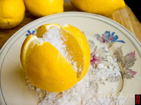рецепт лимоны соленые