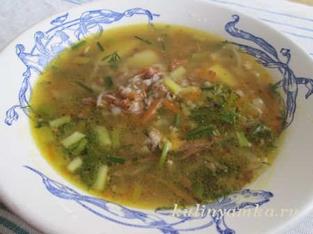 рецепт супа с тушенкой
