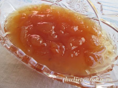 рецепт персикового варенья