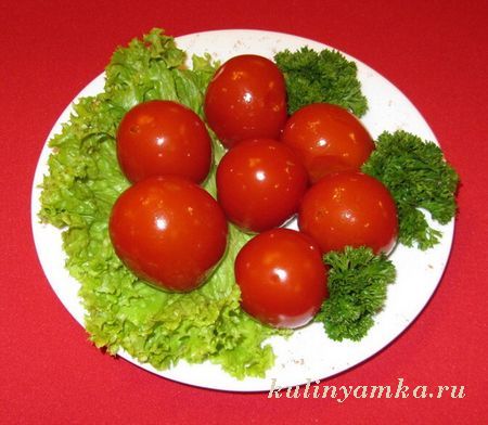 рецепт квашеных помидор