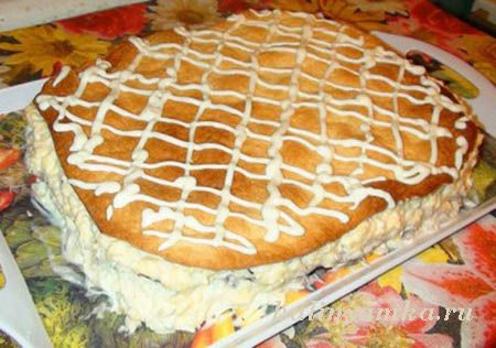 Пирог "Закусочный" с двумя начинками