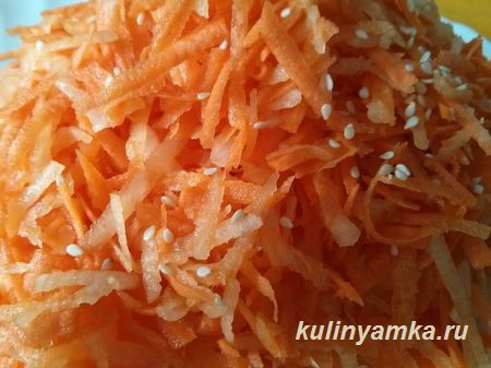 рецепт салата из редьки и моркови