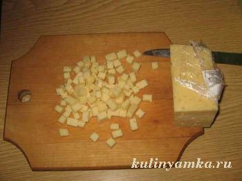 Сыр натертый на терке