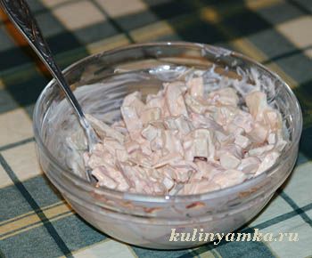 Салат из кальмаров рецепт