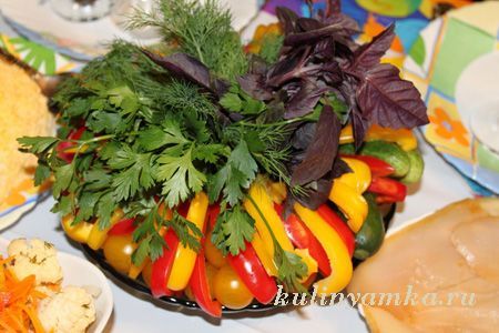 как красиво нарезать овощи на стол, огурцы, помидоры