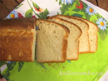 рецепт молочного хлеба в хлебопечке