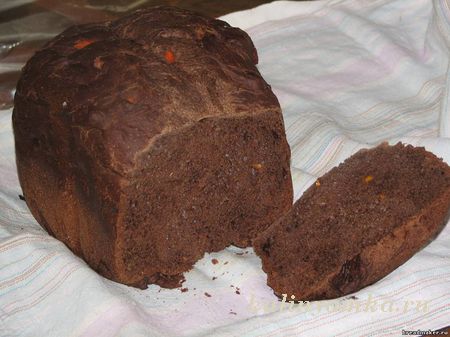 как приготовить шоколадный хлеб