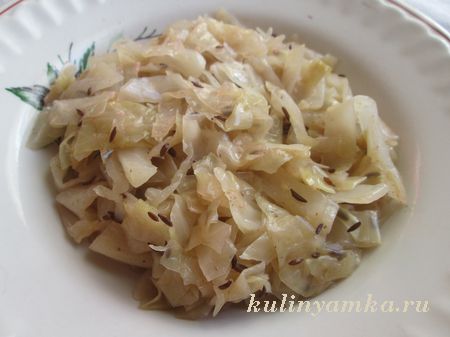 рецепт капусты по-баварски