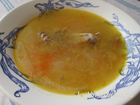 куриный суп в мультиварке с овсянкой