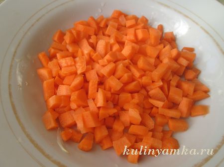 подготавливаем морковь